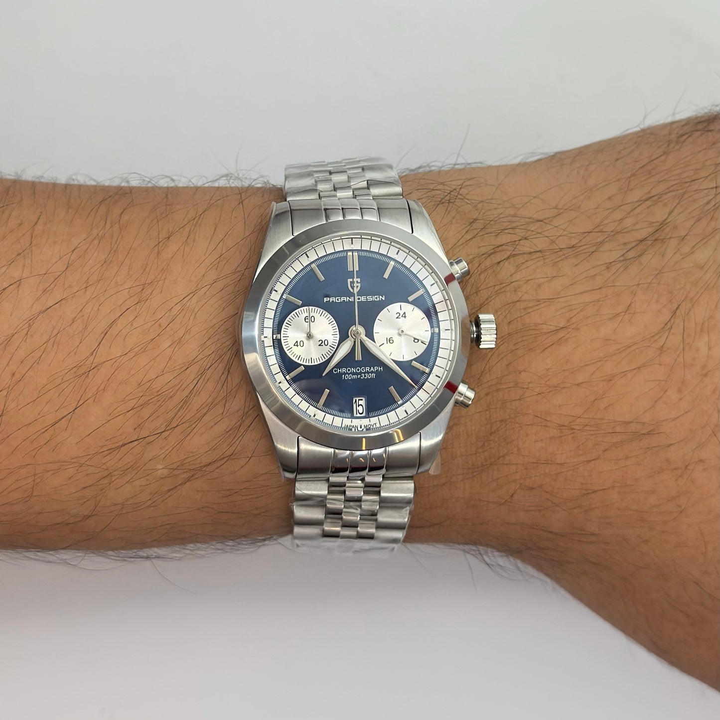 Reloj PAGANI DESIGN Aviator Cronografo + Estuche (PD1775)