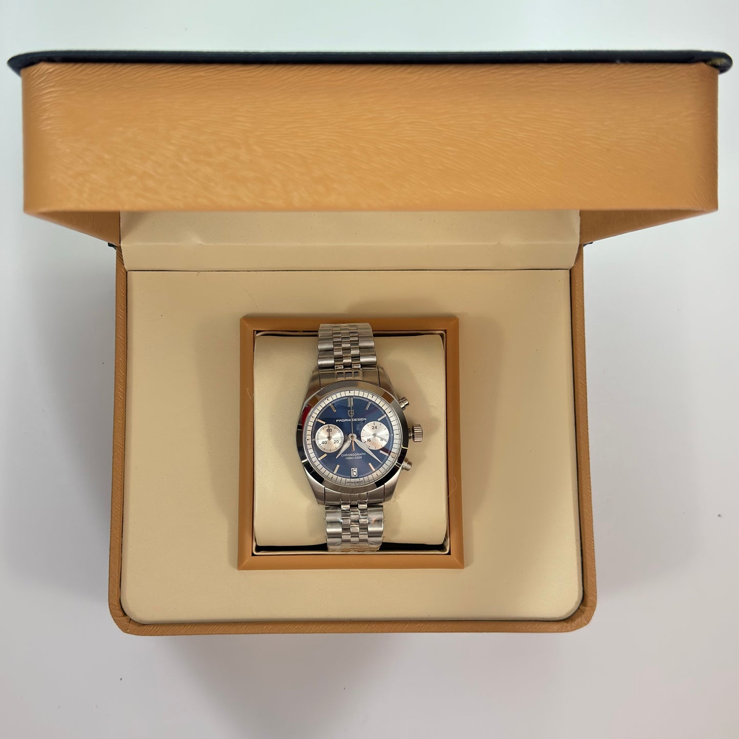 Reloj PAGANI DESIGN Aviator Cronografo + Estuche (PD1775)