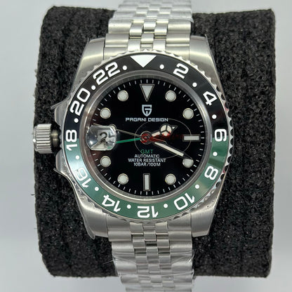 Reloj Automático PAGANI DESIGN GMT MASTER II Jubilee Sprite (PD1662)