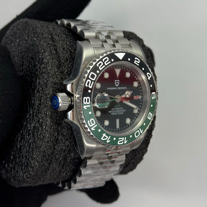 Reloj Automático PAGANI DESIGN GMT MASTER II Jubilee Sprite (PD1662)