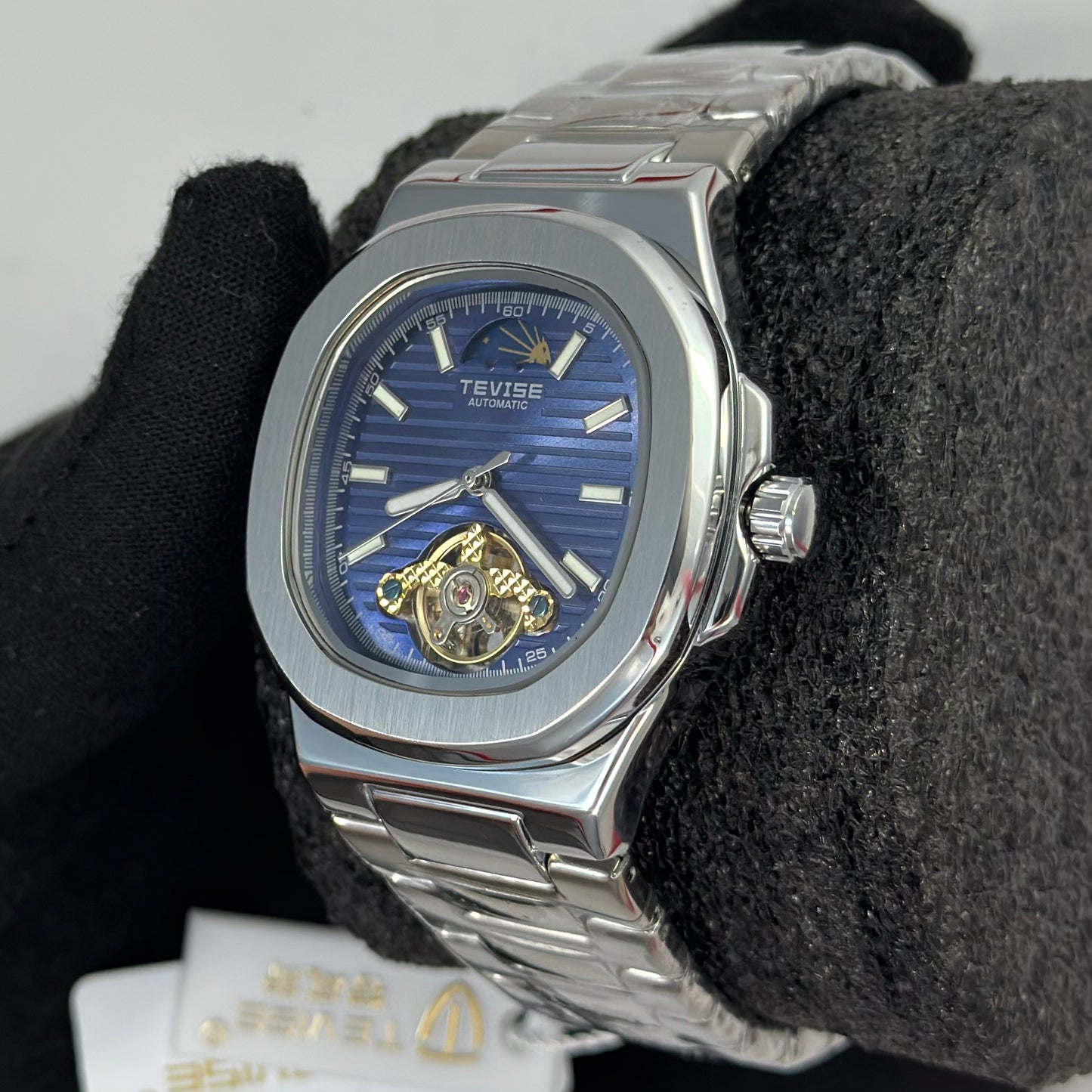 Reloj TEVISE Automatico Mecanico Open Hearth