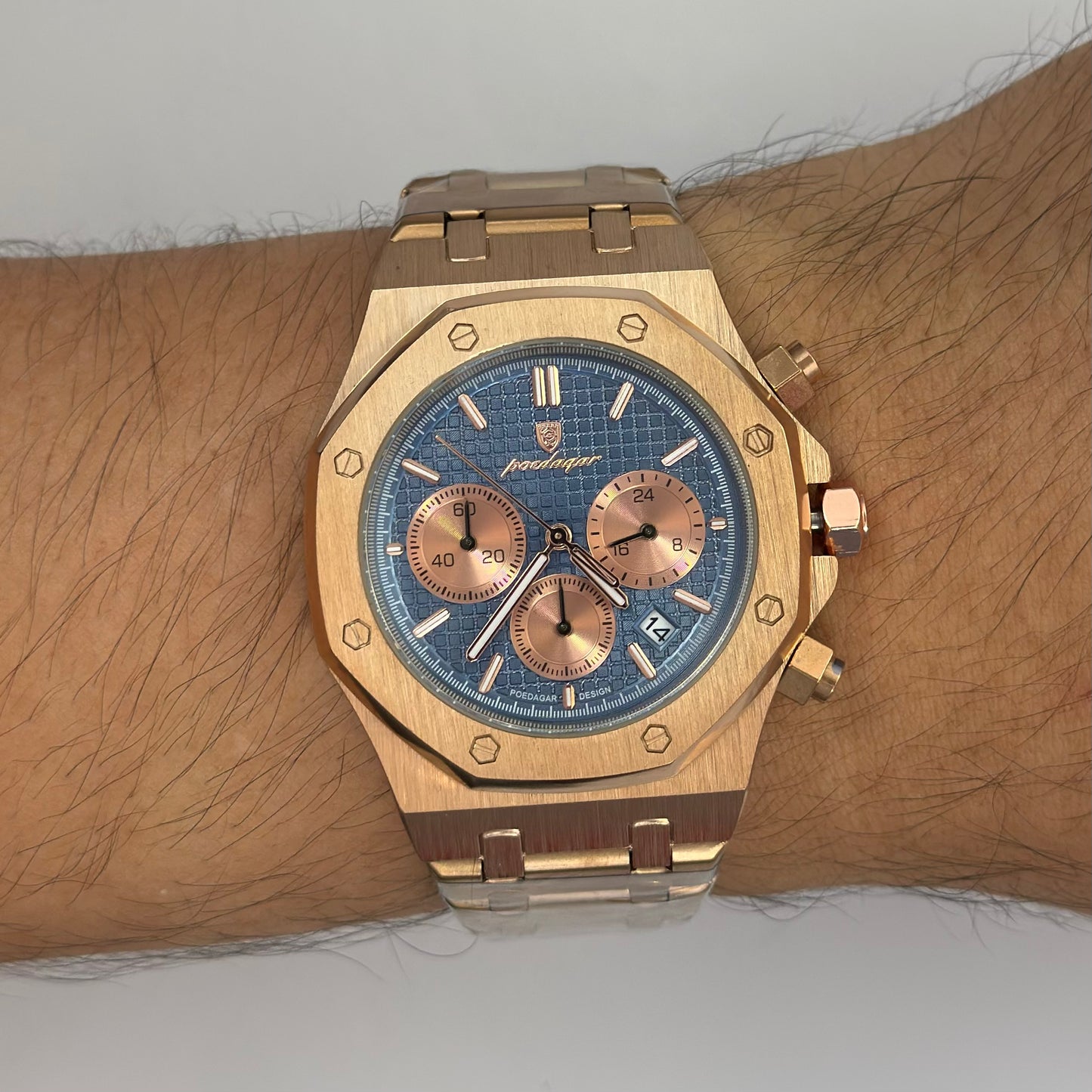 Reloj POEDAGAR Royal Cronógrafo Blue