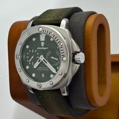 Reloj POEDAGAR Militar Estilo Submariner