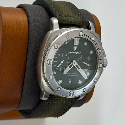 Reloj POEDAGAR Militar Estilo Submariner