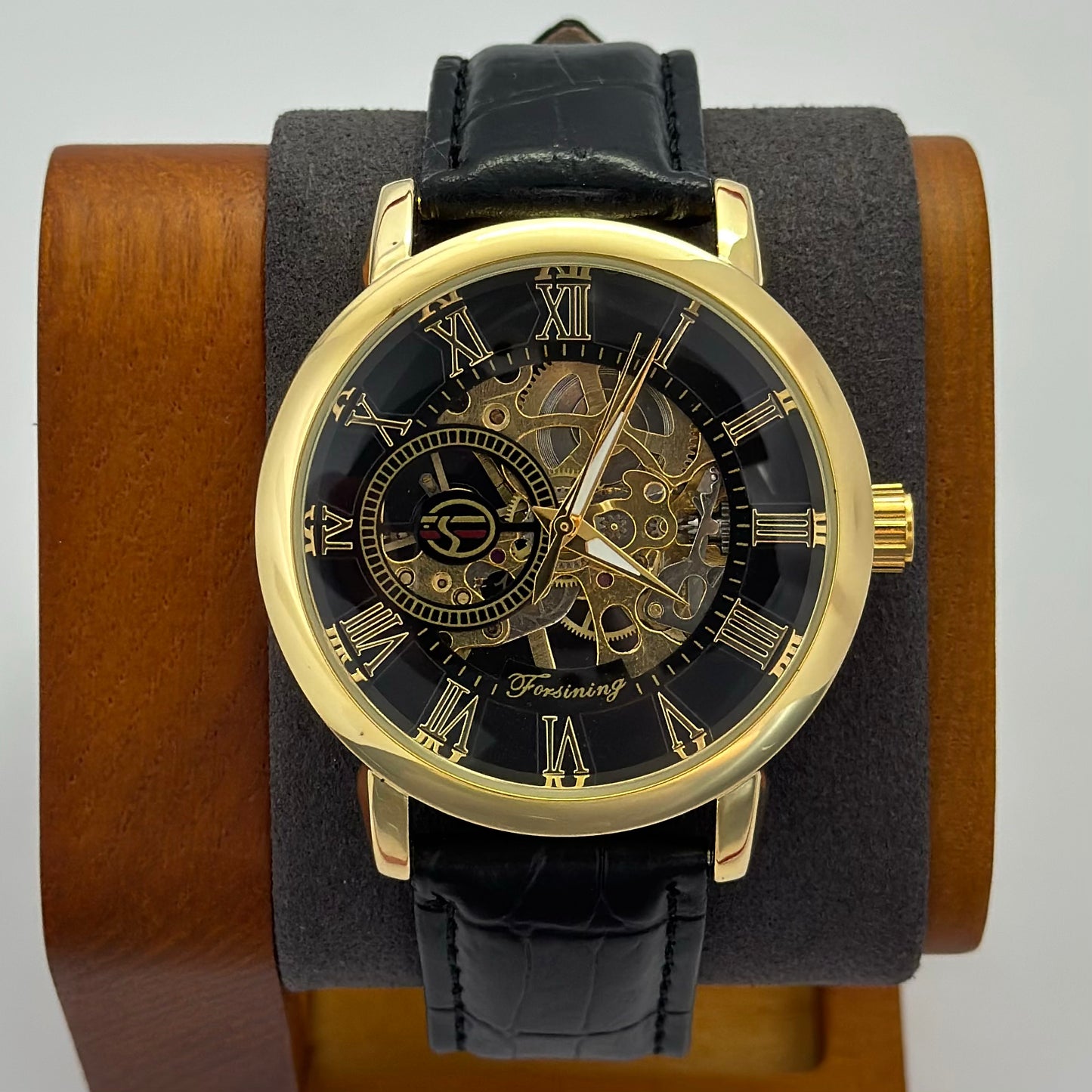 Reloj FORSINING Mecánico Skeleton Cuero