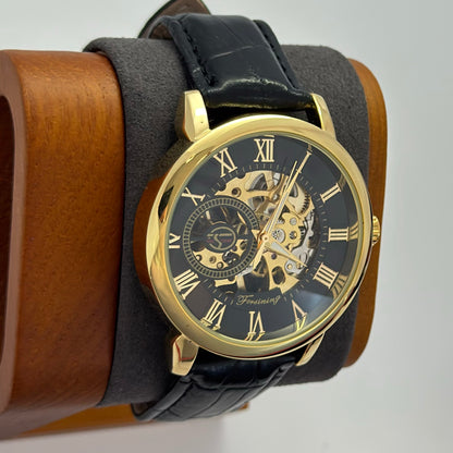 Reloj FORSINING Mecánico Skeleton Cuero