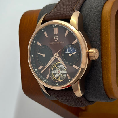 Reloj Automático PAGANI DESIGN Imperial Aurora Rose Brown (PDYS021)