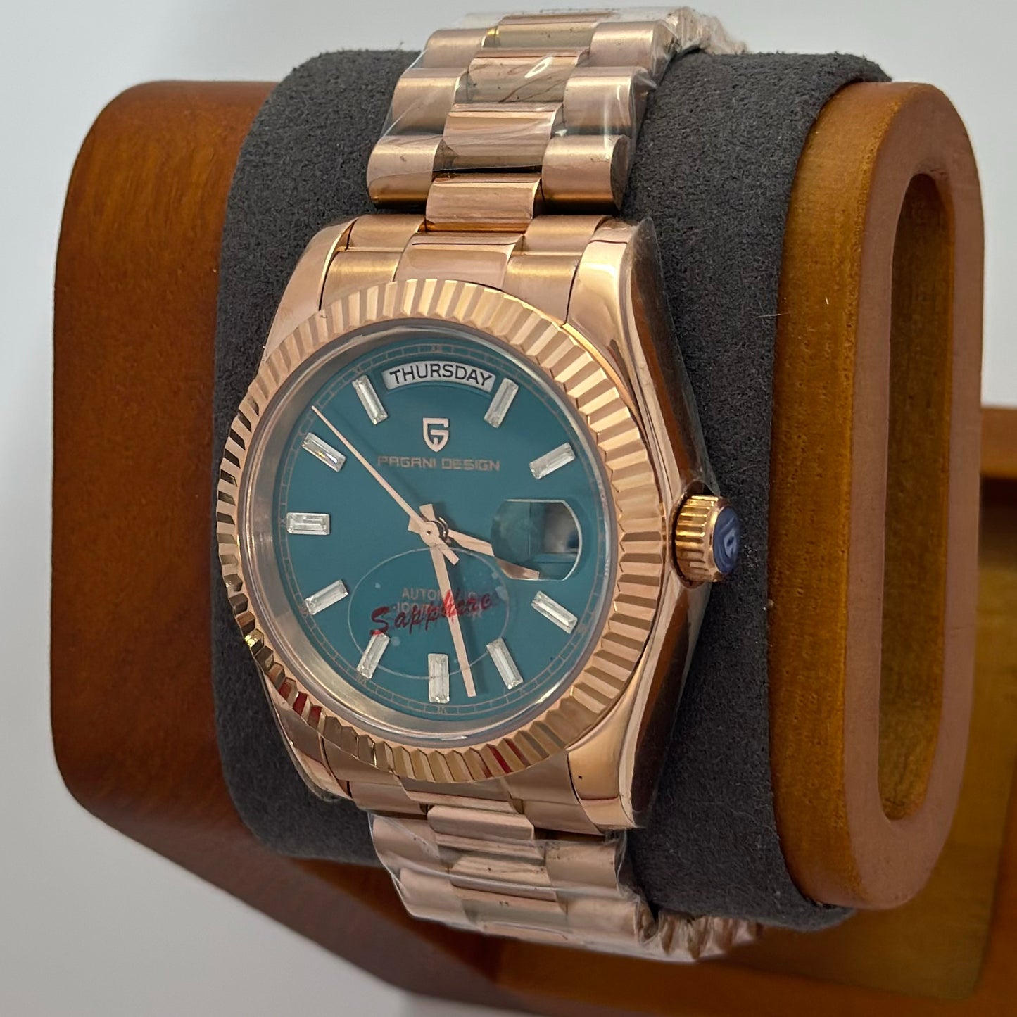 Reloj Automático PAGANI DESIGN Day-Date President Ice Blue (PD1752)