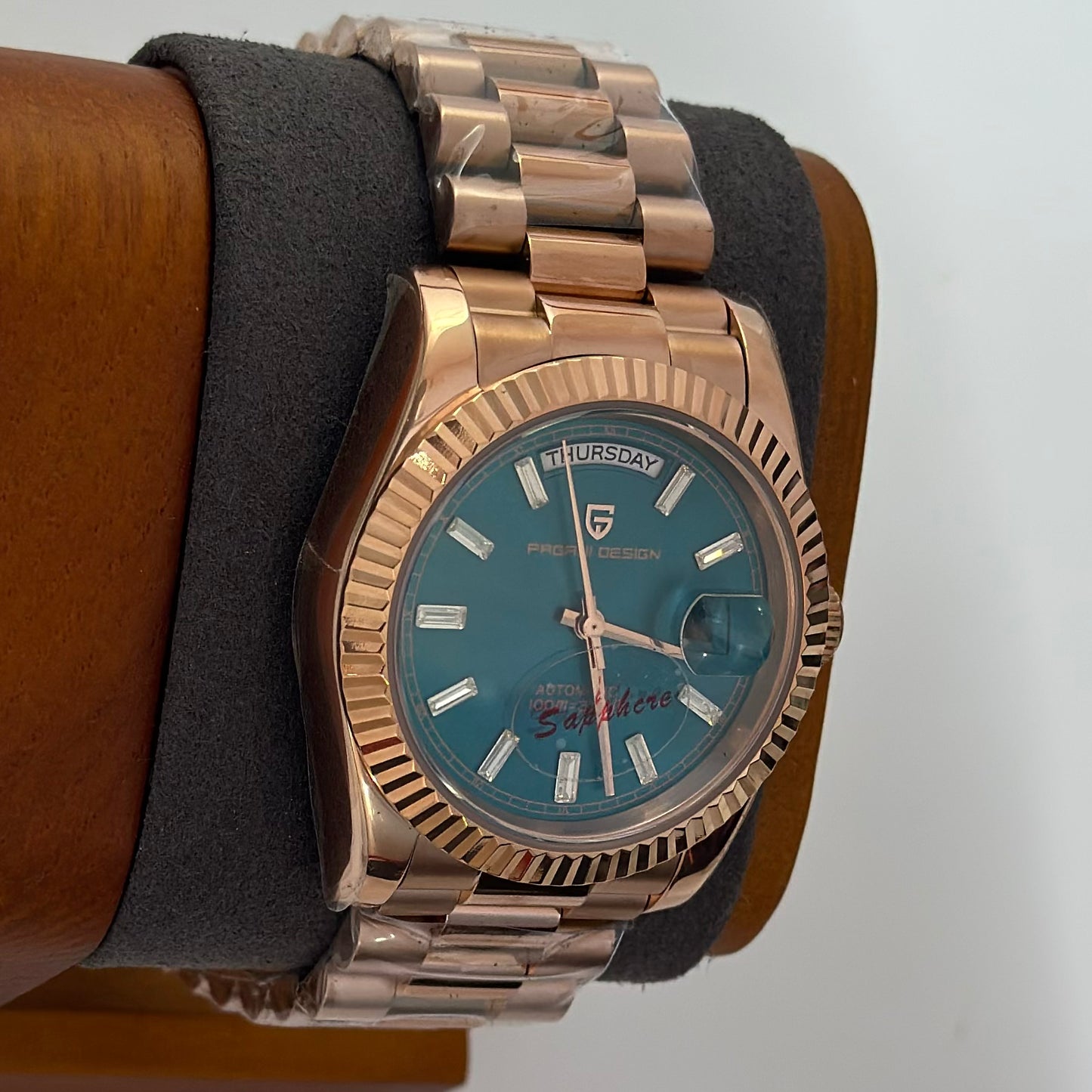 Reloj Automático PAGANI DESIGN Day-Date President Ice Blue (PD1752)