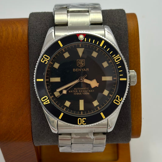 Reloj BENYAR Black Bay Automático 42mm (BY-5179M)