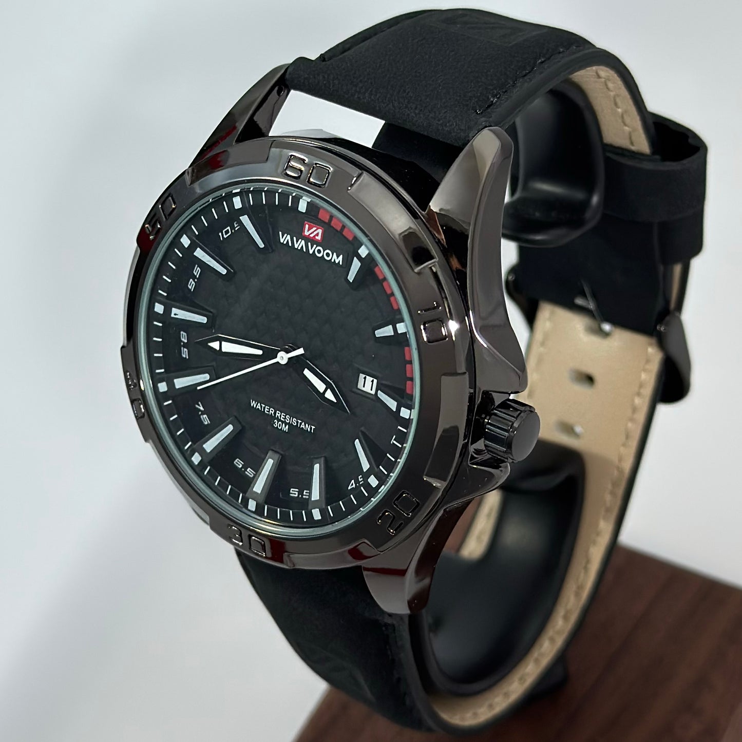 Reloj VAVOOM Dark Cuero Elegant