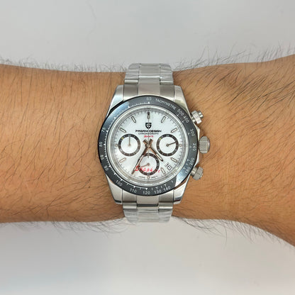 Reloj PAGANI DESIGN Daytona Silver White (PD1644)