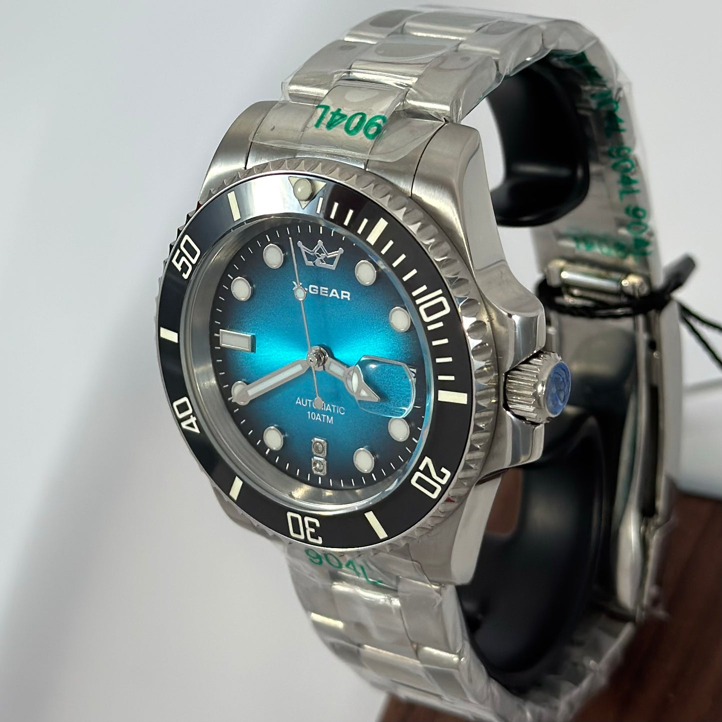 Reloj Automático X-GEAR Submariner 100metros Deep Blue