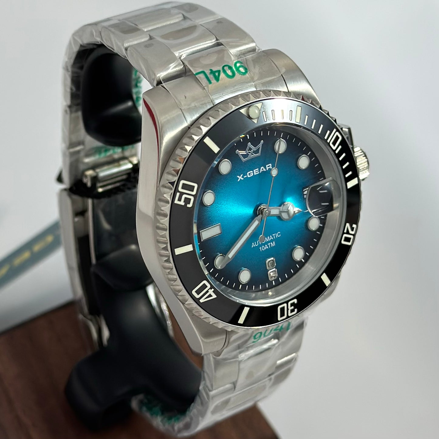 Reloj Automático X-GEAR Submariner 100metros Deep Blue