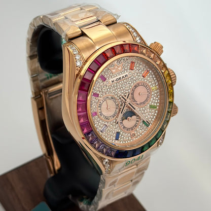 Reloj Automático X-GEAR Rainbow Business Rose