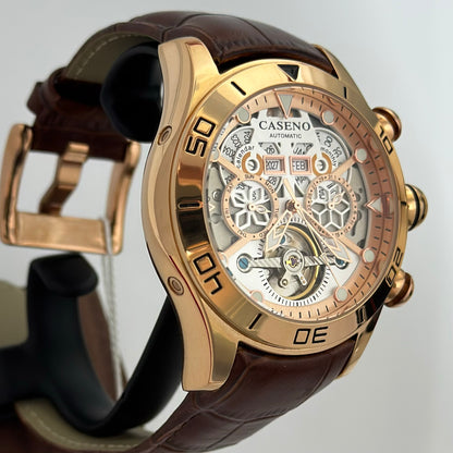 Reloj CASENO Automatico Tourbillon Original