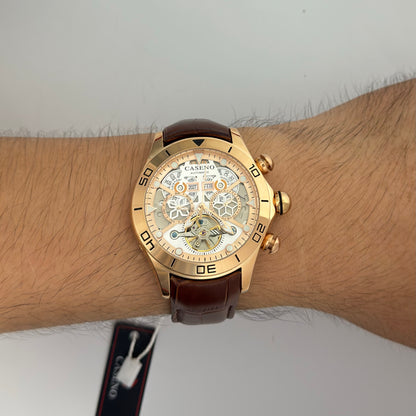 Reloj CASENO Automatico Tourbillon Original