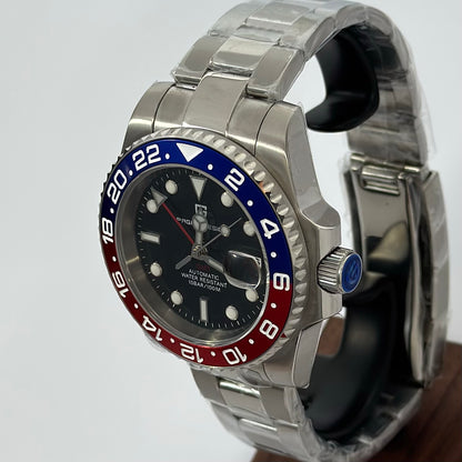 Reloj Automático PAGANI DESIGN GMT MASTER II Oyster Pepsi (PD1662)