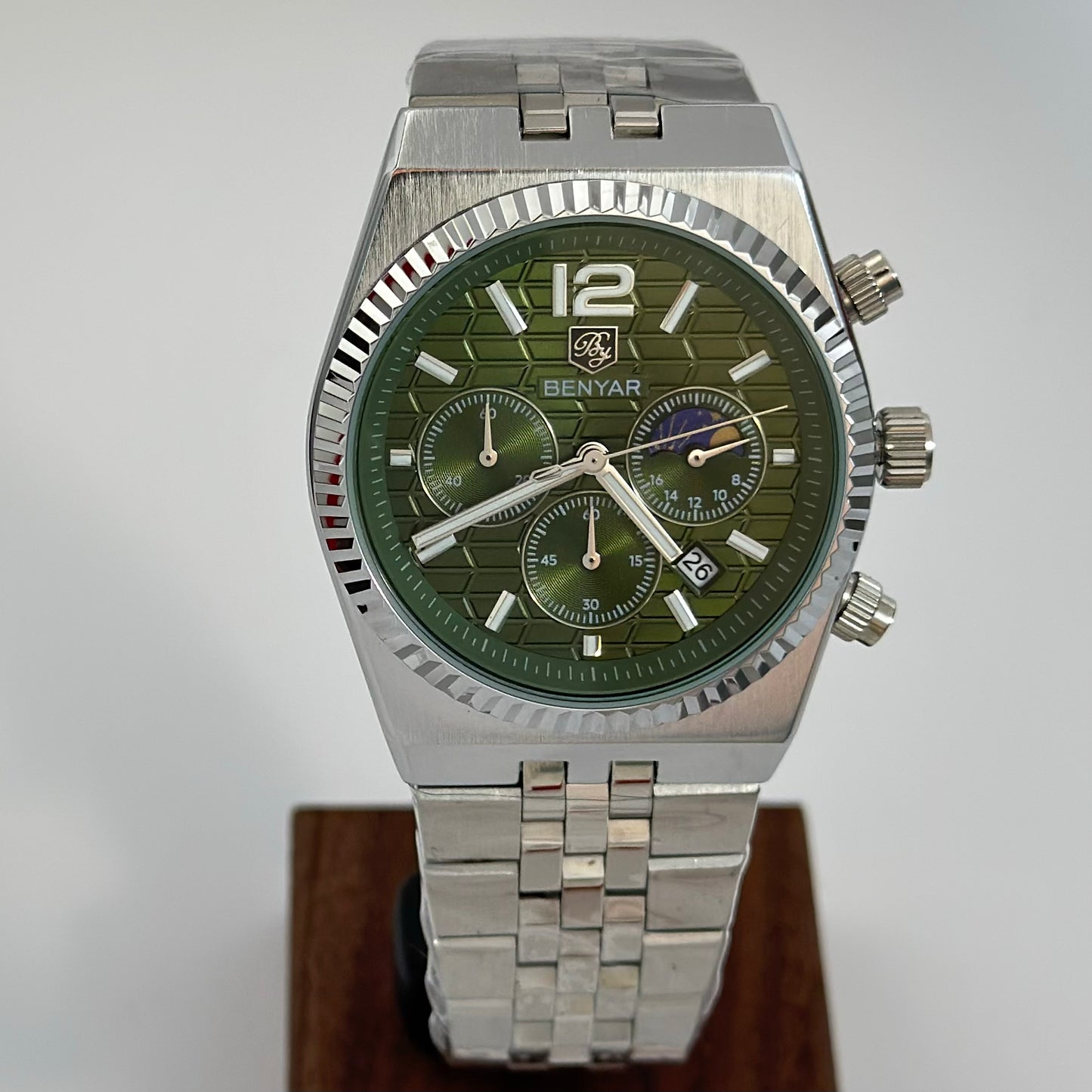 Reloj BENYAR Ejecutivo Cronógrafo Green