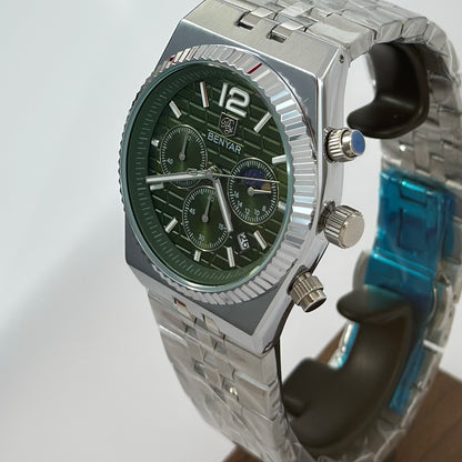 Reloj BENYAR Ejecutivo Cronógrafo Green