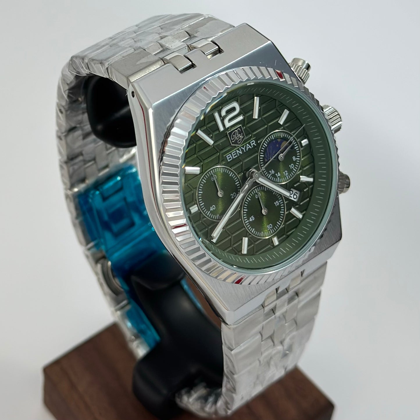 Reloj BENYAR Ejecutivo Cronógrafo Green