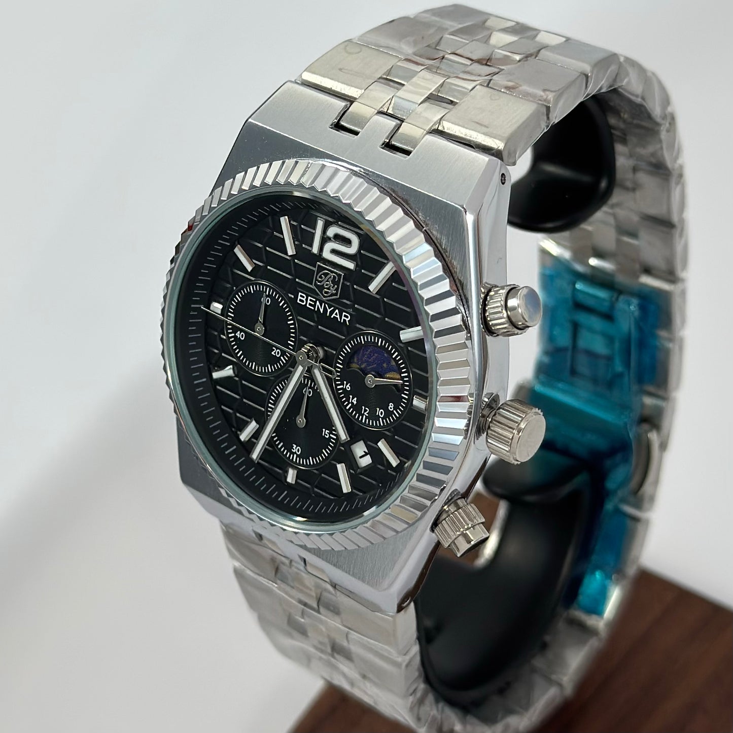 Reloj BENYAR Ejecutivo Cronógrafo Black