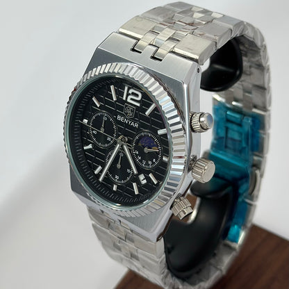 Reloj BENYAR Ejecutivo Cronógrafo Black