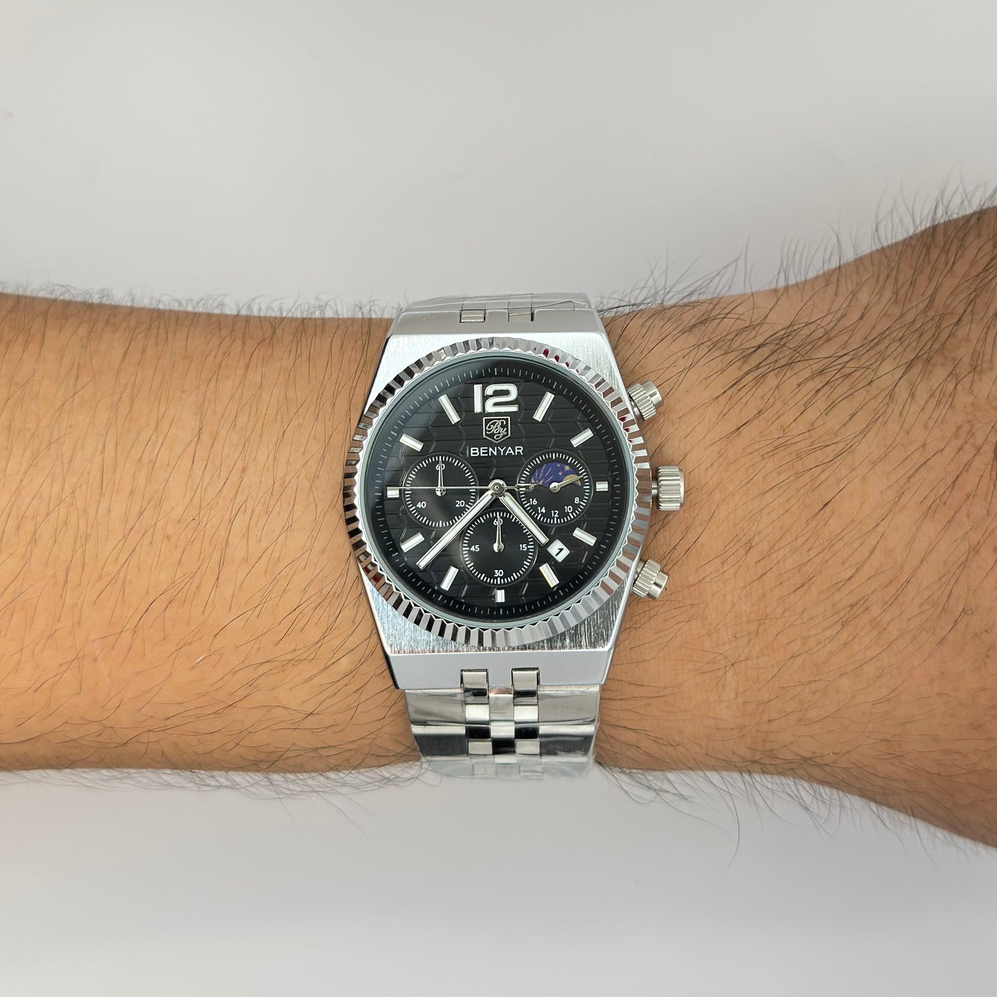 Reloj BENYAR Ejecutivo Cronógrafo Black