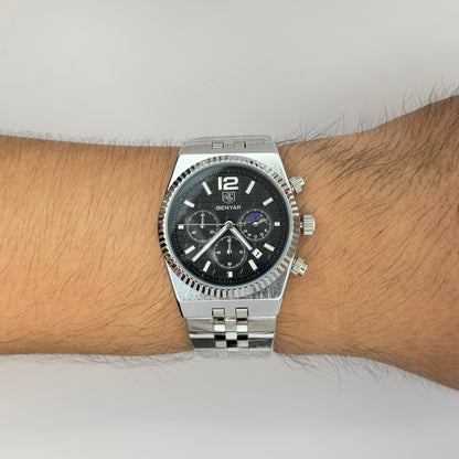 Reloj BENYAR Ejecutivo Cronógrafo Black