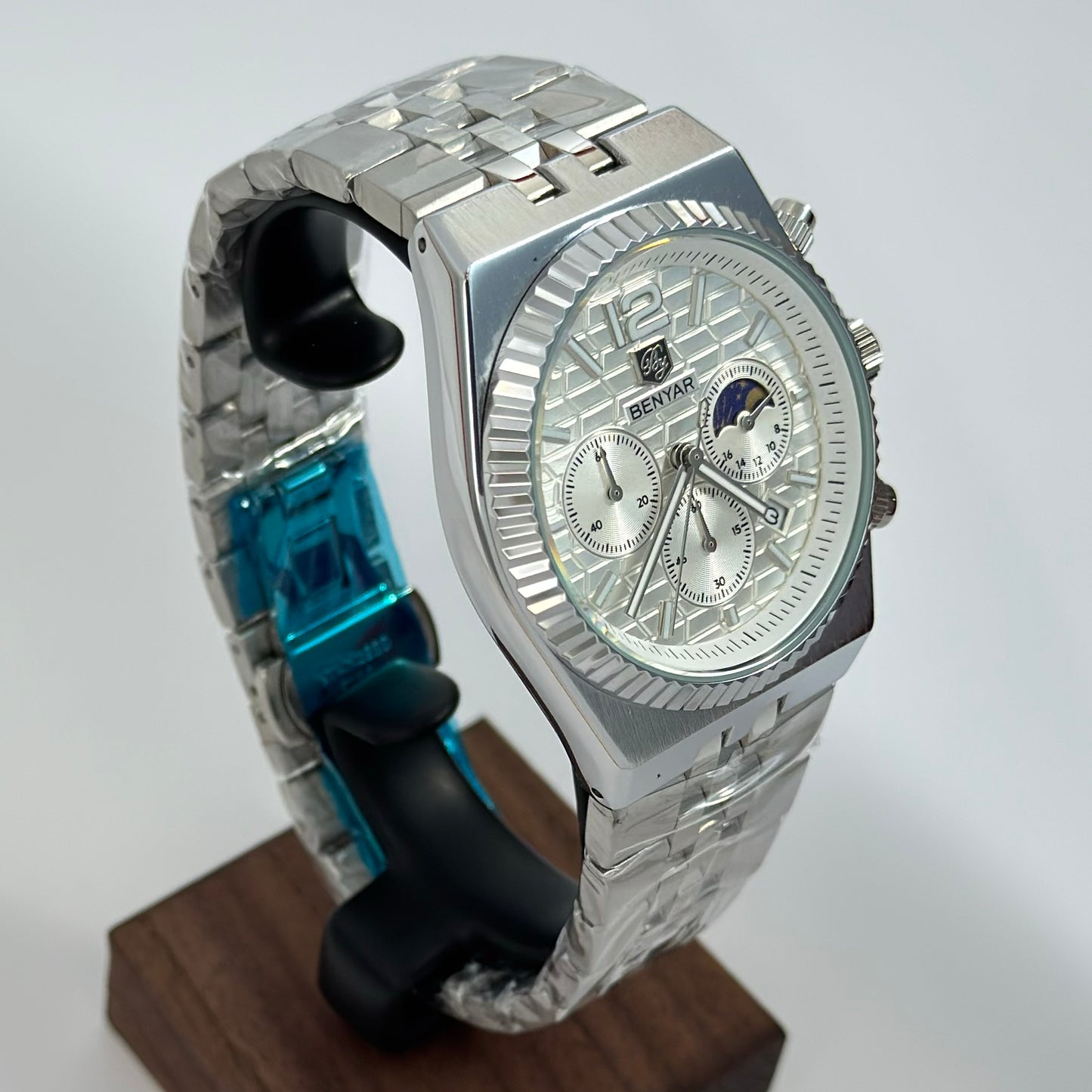 Reloj BENYAR Ejecutivo Cronógrafo White