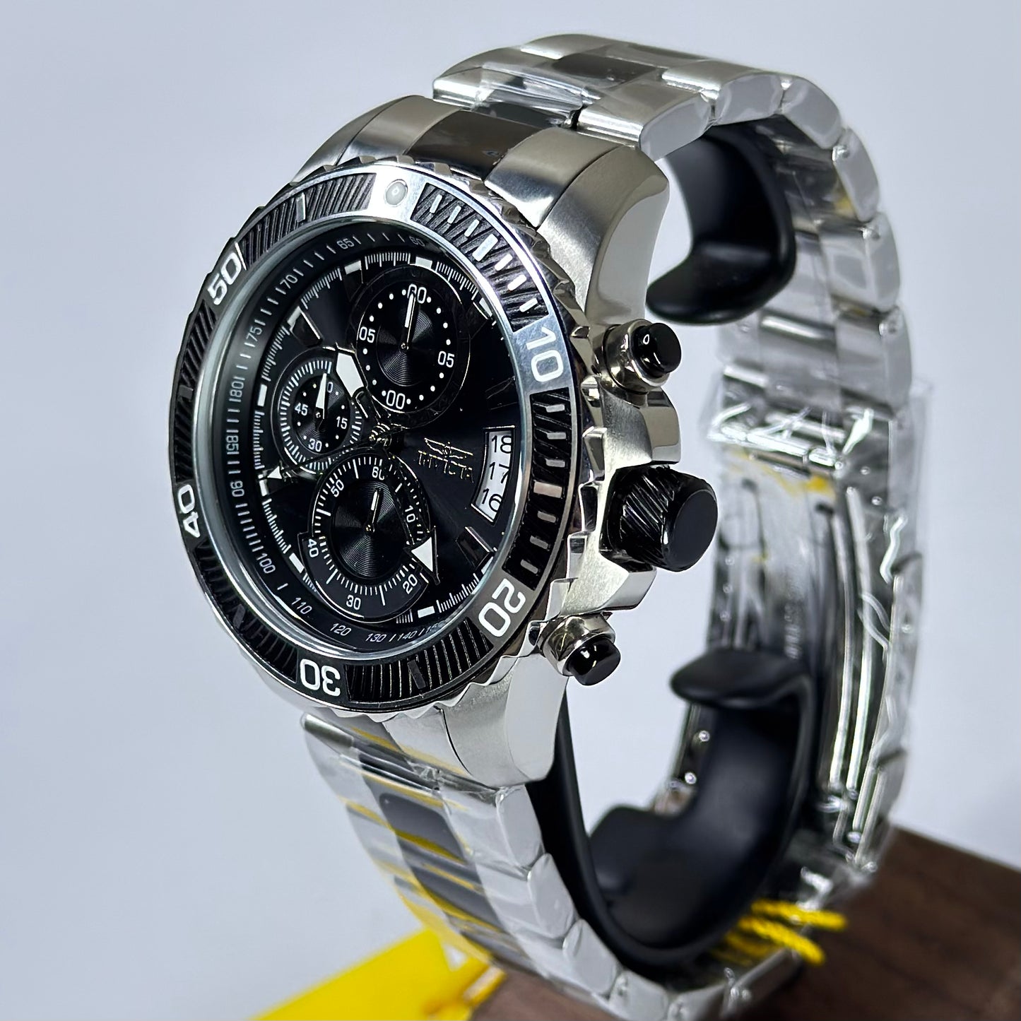 Reloj INVICTA Pro Diver SCUBA Steel Black 45mm (22416)