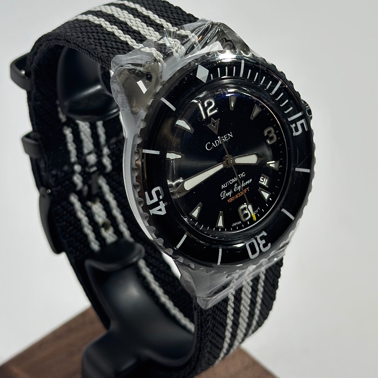 Reloj Automático CADISEN Deep Explorer Black (C8239)
