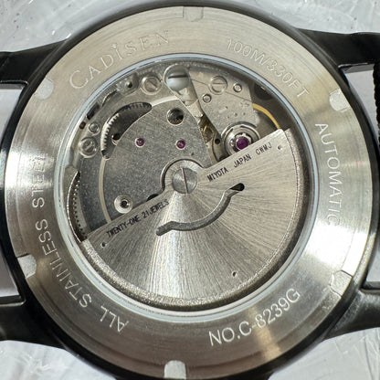 Reloj Automático CADISEN Deep Explorer Black (C8239)