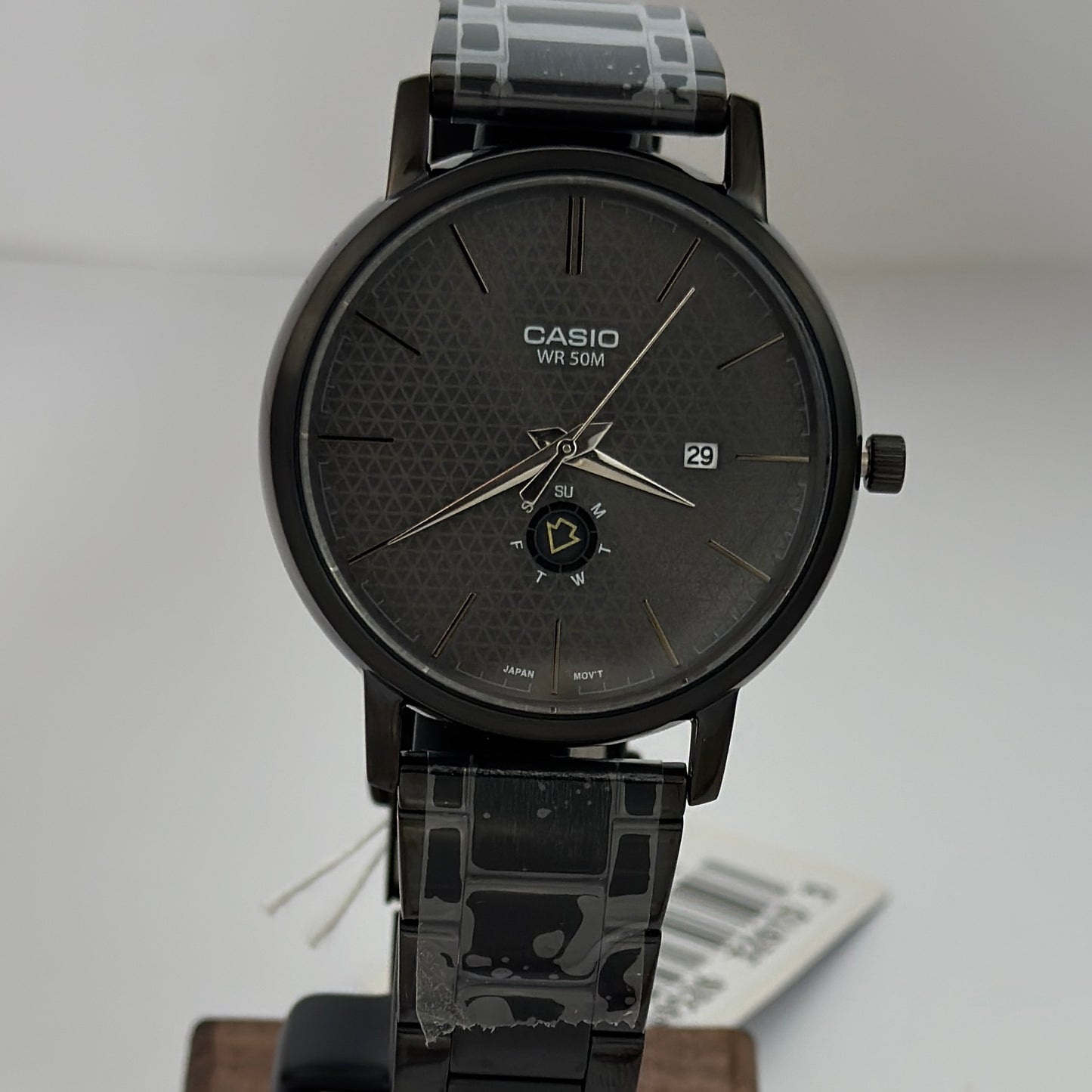 Reloj CASIO MTP-B125B-8A Dark DayDate Original