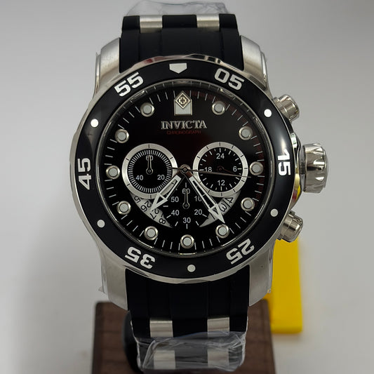 Reloj INVICTA Pro Diver SCUBA Silver Black 48mm (6977)