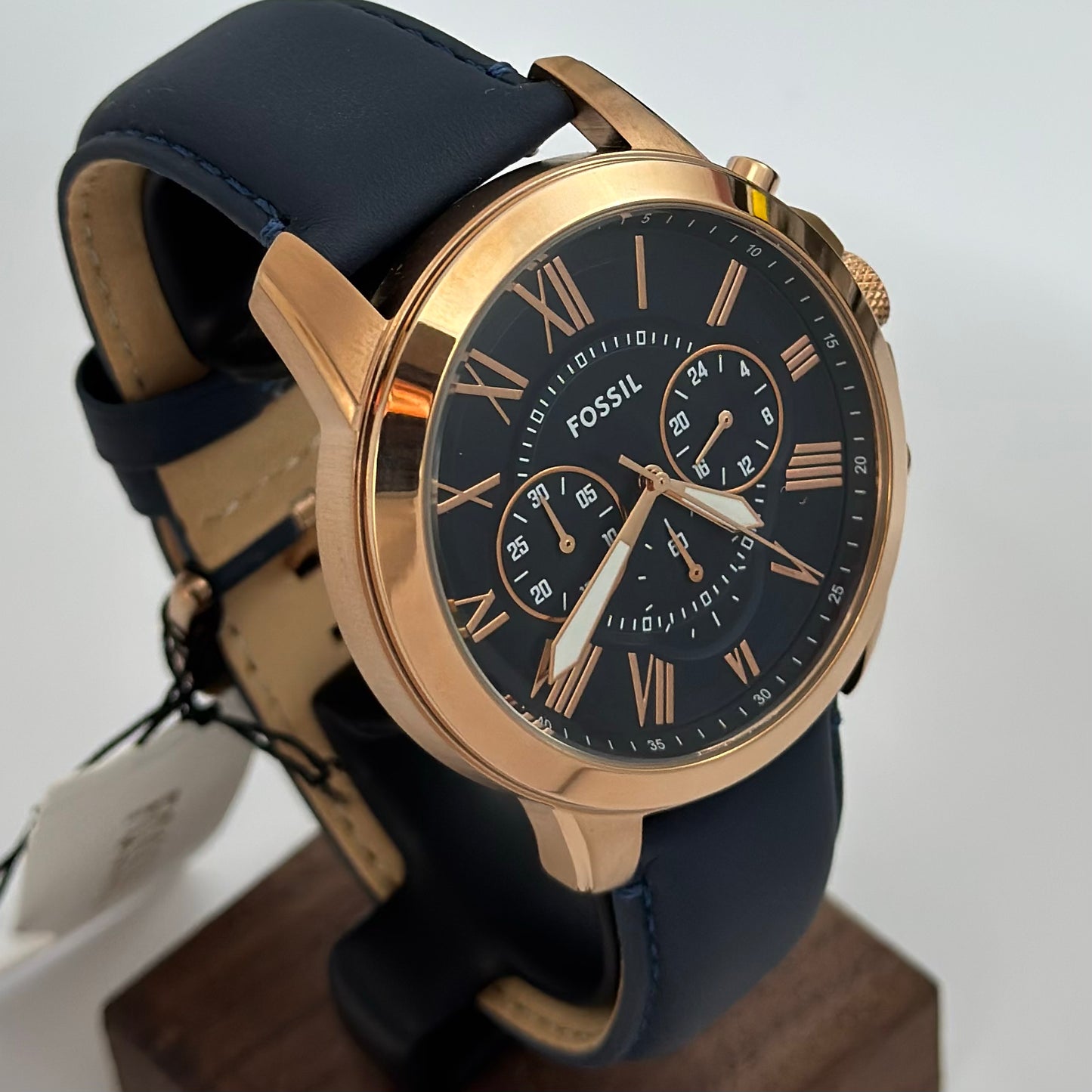 Reloj FOSSIL Grant Cuero Blue FS4835IE