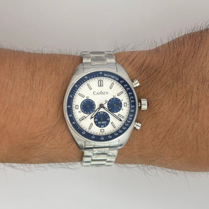 Reloj CADISEN Estilo Panda Blue White
