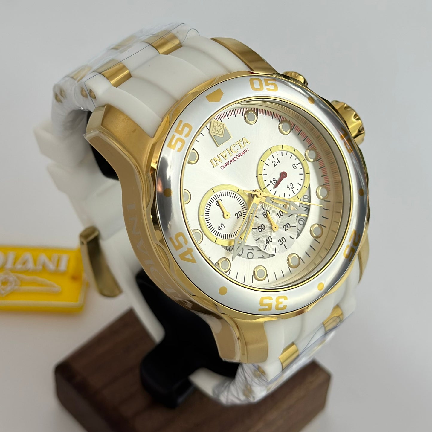 Reloj INVICTA Pro Diver SCUBA White Gold 45mm (20291)