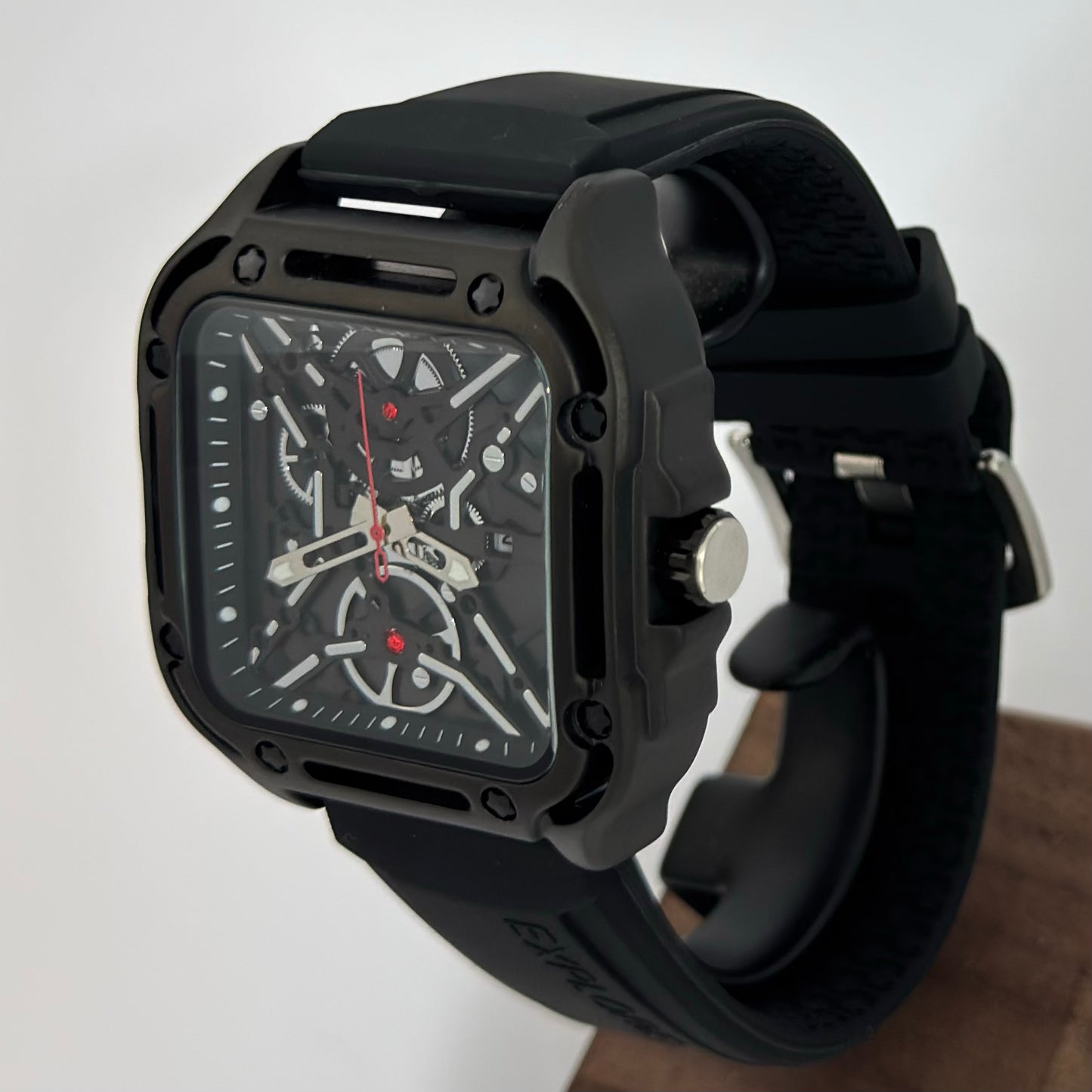Reloj LIGE Silicona Square Design