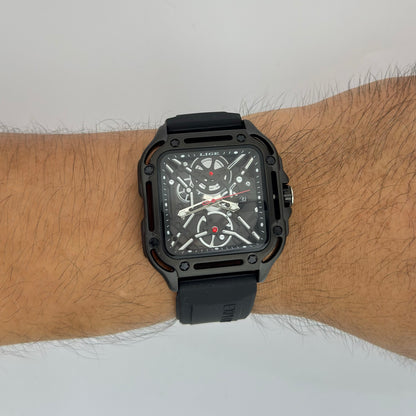 Reloj LIGE Silicona Square Design