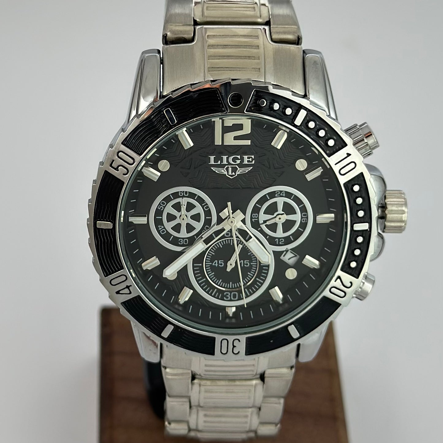 Reloj LIGE Steel Cronografo