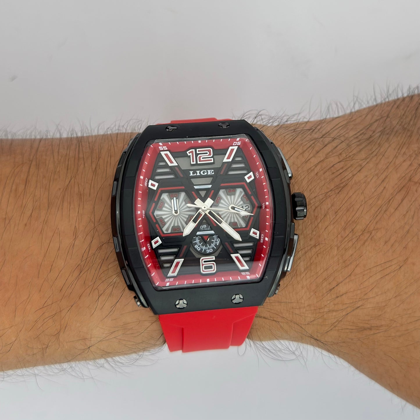 Reloj LIGE Sport Red