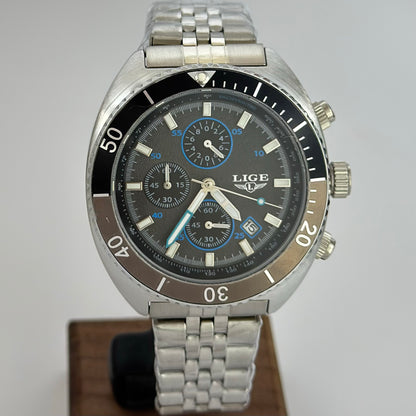 Reloj LIGE Estilo Submarino Cronógrafo