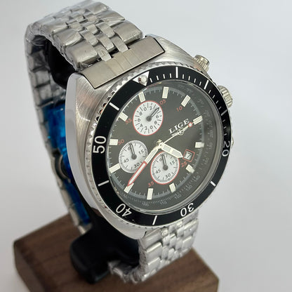 Reloj LIGE Estilo Submarino Cronógrafo