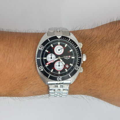 Reloj LIGE Estilo Submarino Cronógrafo