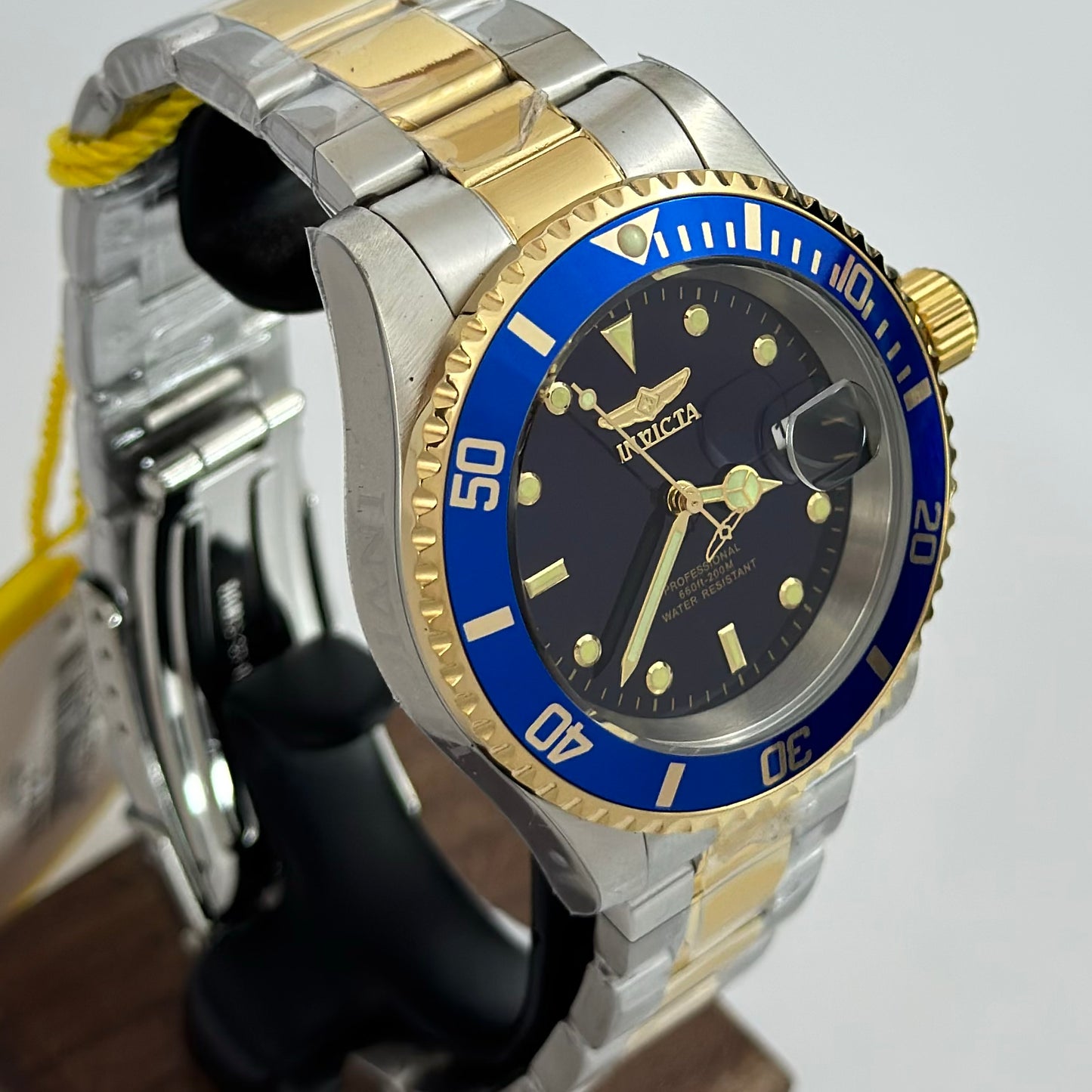 Reloj INVICTA Pro Diver 26972 Submariner GoldenBlue 200metros 40mm