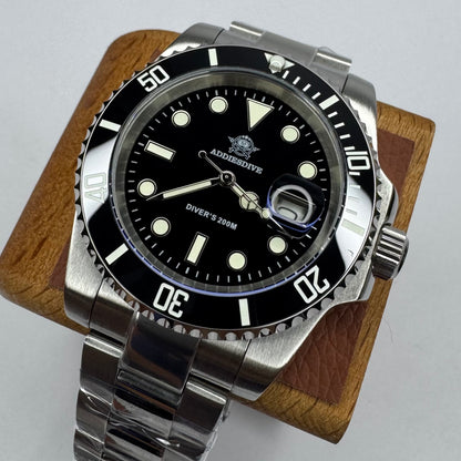 Reloj ADDIESDIVE Submariner Black 200 Metros