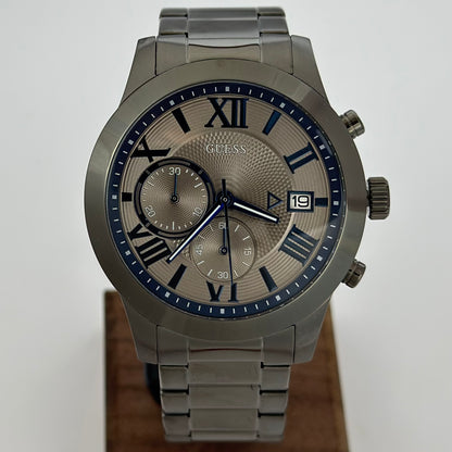 Reloj GUESS Atlas U0668G2 GunMetal Original