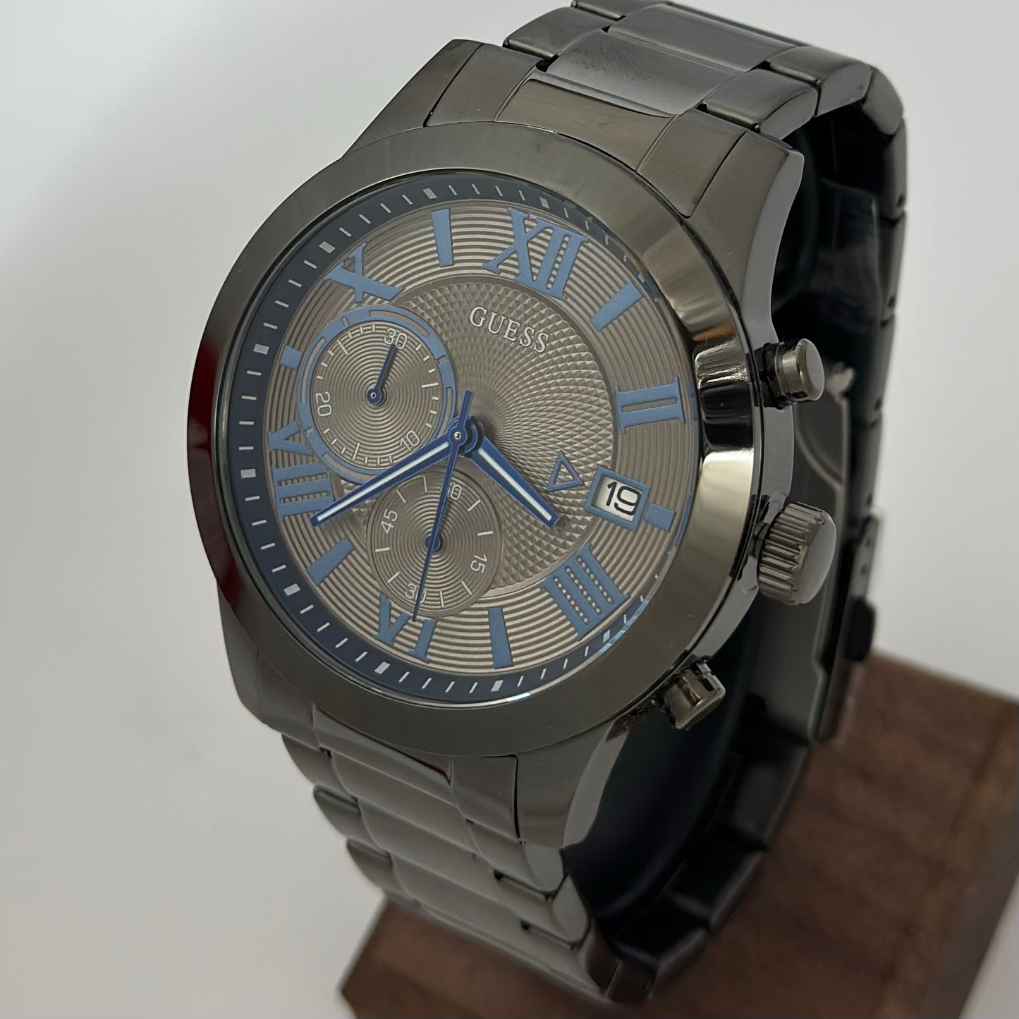 Reloj GUESS Atlas U0668G2 GunMetal Original