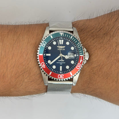 Reloj INVICTA Pro Diver Curve Milanesa (47175)